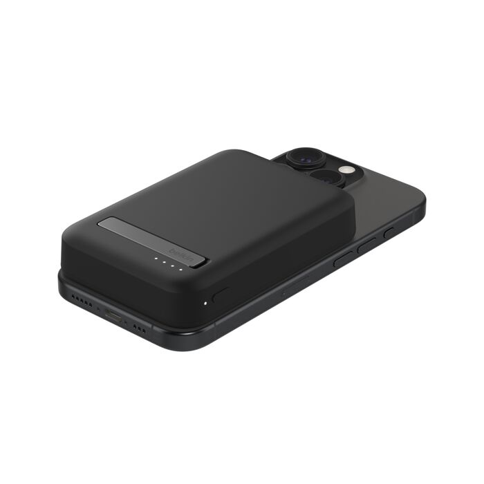 Belkin BoostCharge Qi2 Magnetic 15W Wireless Power Bank 8K + Stand - PhoneBuzz