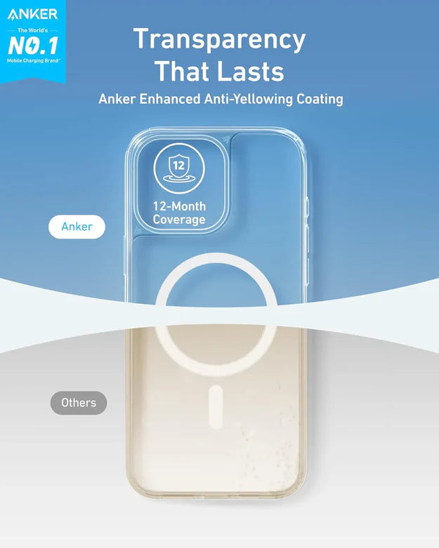 Anker MagGo Magnetic Case Clear for iPhone - PhoneBuzz
