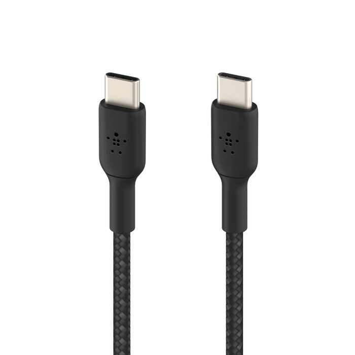 Belkin BoostCharge USB-C to USBC Braided Cable, 0.15M. - PhoneBuzz