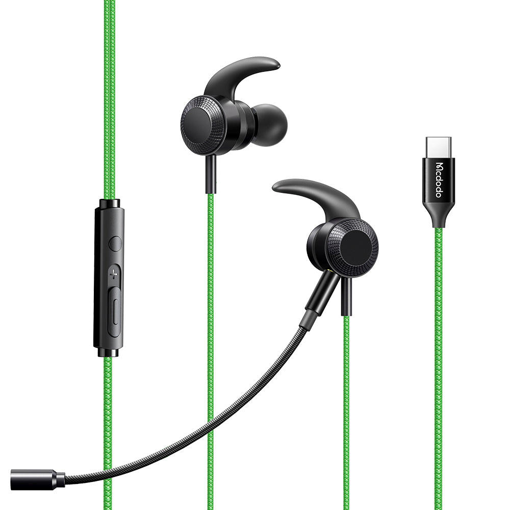 Mcdodo Type-C Gaming Wired Earphone with Mic (support iPhone15)