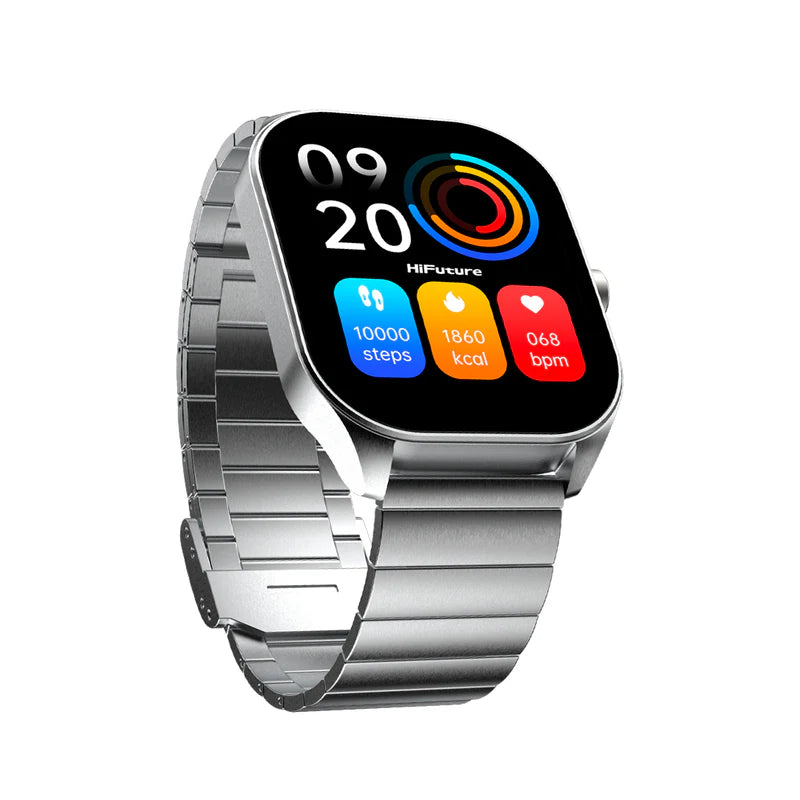 HiFuture FutureFit Apex Stainless Steel  Smart Watch