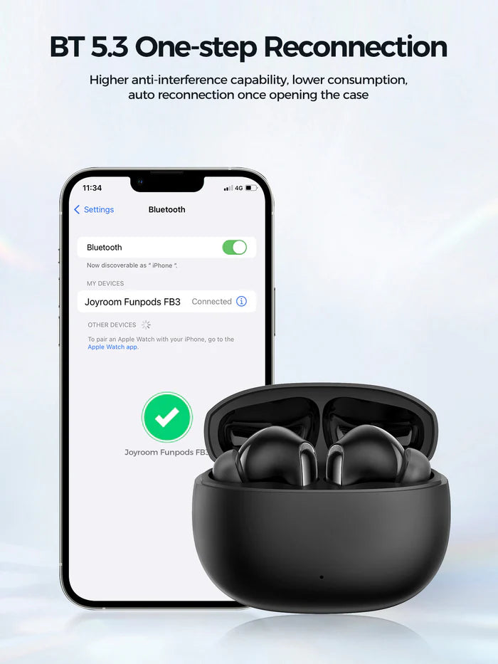 JoyRoom Funpods Series JR-FB3 True EarBuds - PhoneBuzz
