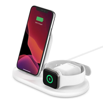 Belkin 3-in-1 Wireless Charger for Apple iPhone, Apple Watch, and AirPods - PhoneBuzz