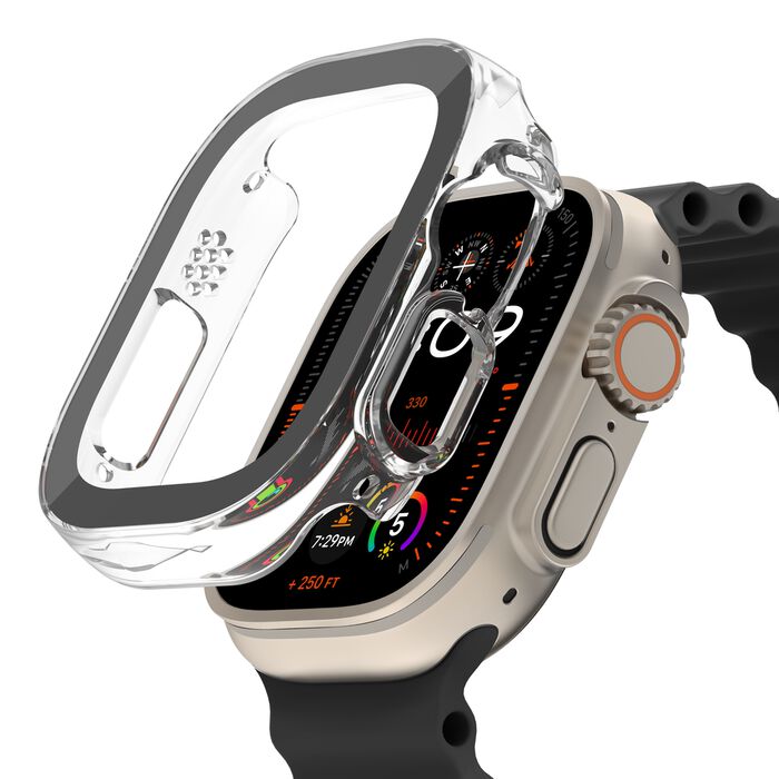 Belkin ScreenForce (TemperedCurve + Bumper) for Apple Watch Ultra 1 + 2 - PhoneBuzz