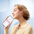 JoyRoom JR-EW03 Wired Series In-Ear Metal Wired Earphones - PhoneBuzz