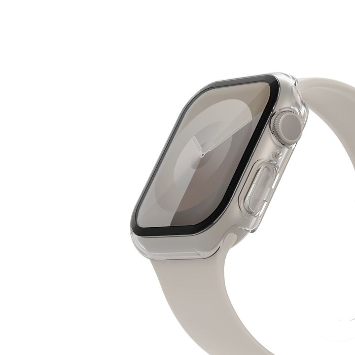 Belkin ScreenForce Tempered Glass Full 360 AntiMicrobial Screen Protector - Apple Watch 41mm Clear - PhoneBuzz