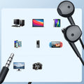 JoyRoom JR-EW04 Wired Series Half In-Ear Wired Earphones - PhoneBuzz