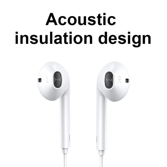 JoyRoom JR-EP3 Wired Lightning Earphone for iPhone - PhoneBuzz