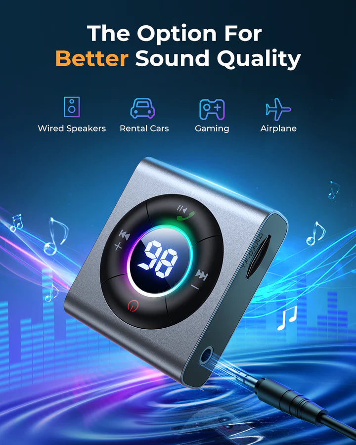 JoyRoom JR-CB2 2-in-1 Wireless Transmitter/Receiver