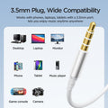JoyRoom JR-EW07 Wired Series Half In-Ear Wired Earphones - PhoneBuzz