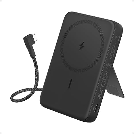 Anker zolo Power Bank (10K, Magnetic, Built-In USB-C Cable) - PhoneBuzz