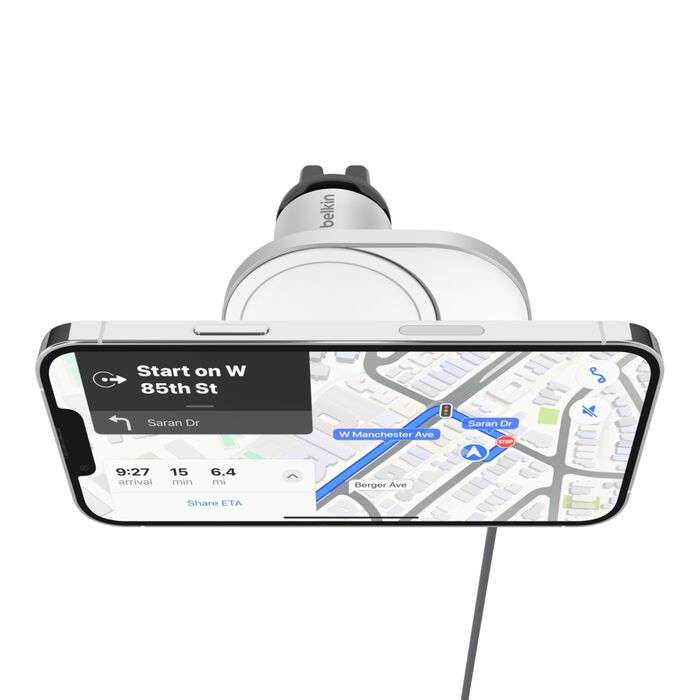 Magnetic Wireless Car Charger with Qi2 15W - PhoneBuzz