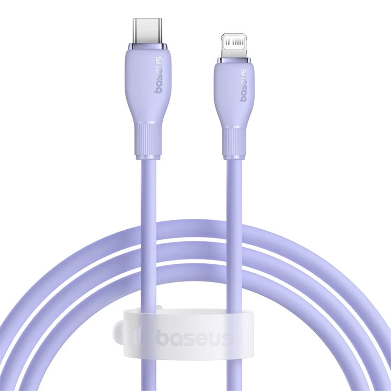Baseus Pudding Series Fast Charging Cable Type-C to iP 20W 1.2m Nebula Purple