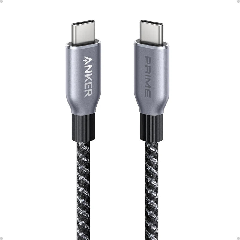 Anker Prime USB-C to USB-C Cable (240W, Upcycled-Braided) - PhoneBuzz