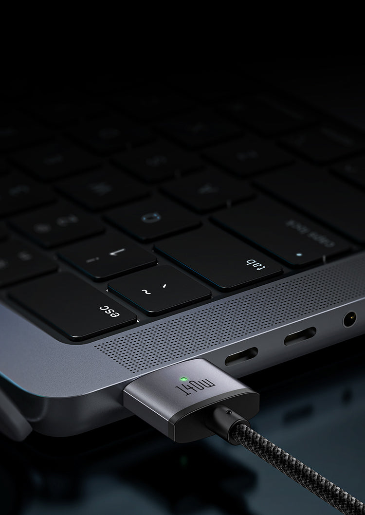 Mcdodo 140W USB-C to Magsafe 3 Magnetic Cable with LED
