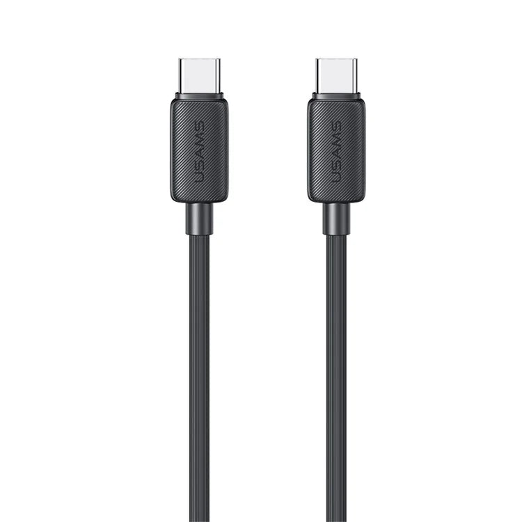 USAMS 60W Striped Data Cable Type-C To Type-C-KY Series
