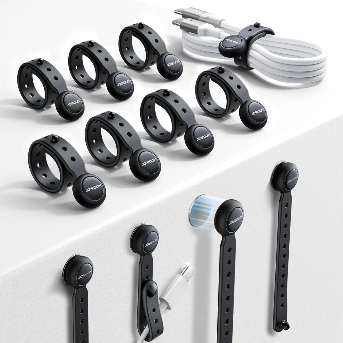 JoyRoom JR-ZS422 Magnetic Silicone Cable Tie