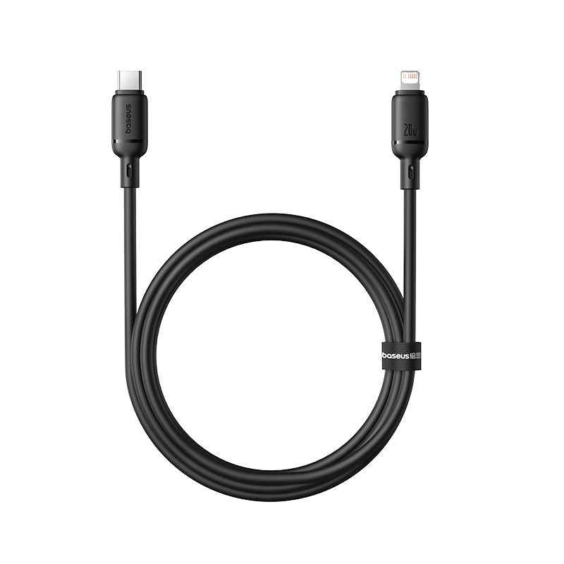 OS-Baseus Silky Series Fast Charging Cable Type-C to iP 20W 1m