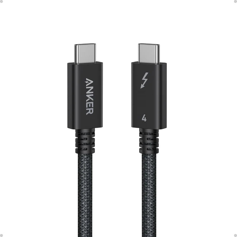 Anker Thunderbolt 4 Cable Ultra Fast Data Transfer (1.1 M/ 240W/ 40 Gbps/ Braided) - PhoneBuzz