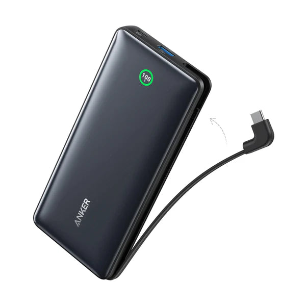 Anker Nano Power Bank 20000mah 30W Built-In USB-C Cable - PhoneBuzz