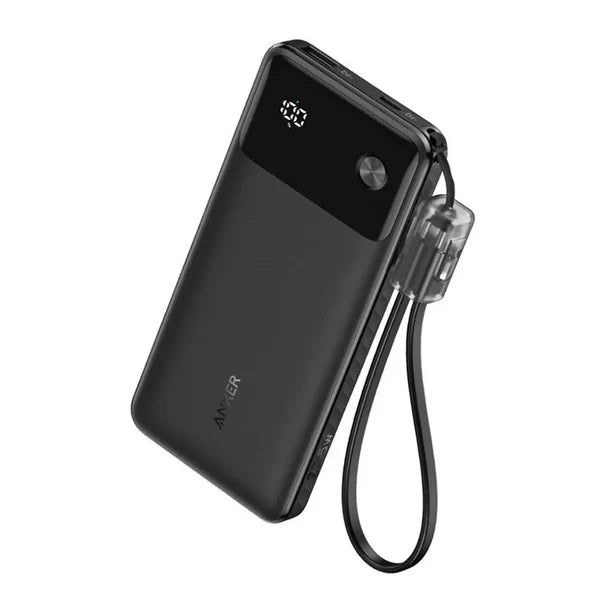 Anker Power Bank Powercore 10000mAh 22.5W Portable Charger with USB C Lanyard Cable A1388   0 reviews - PhoneBuzz