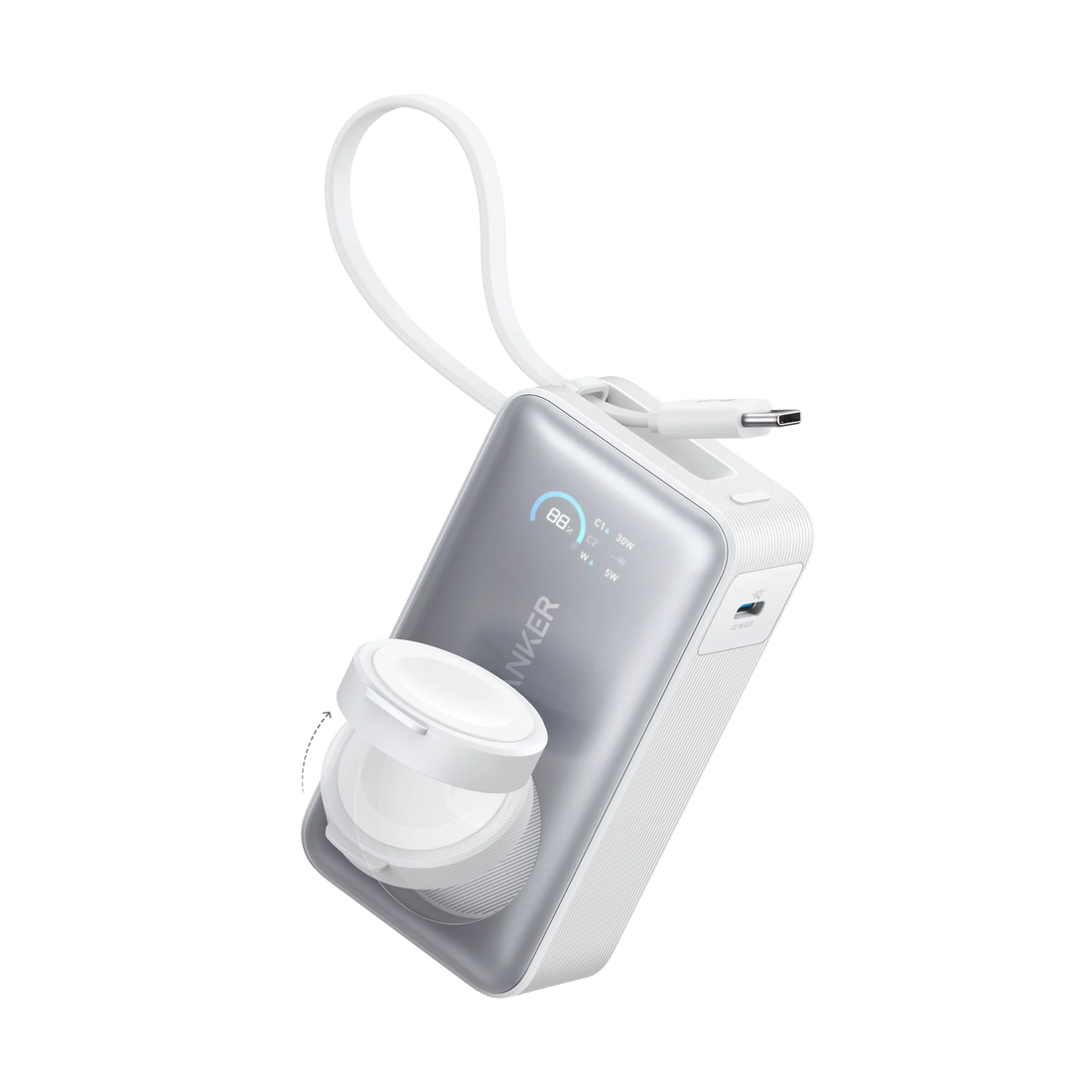 Anker MagGo Power Bank (10K, 35W, For Apple Watch) - PhoneBuzz