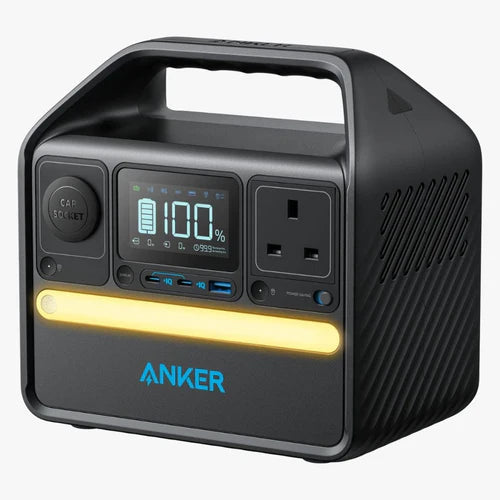 Anker 522 Portable Power Station Black - PhoneBuzz