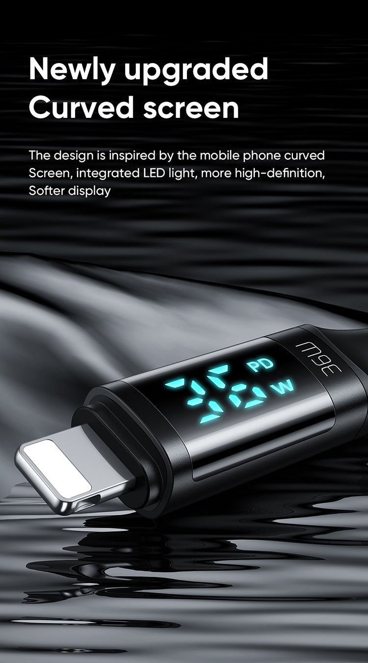 Mcdodo Digital Dispaly 36W Type-C to Lightning Data Cable
