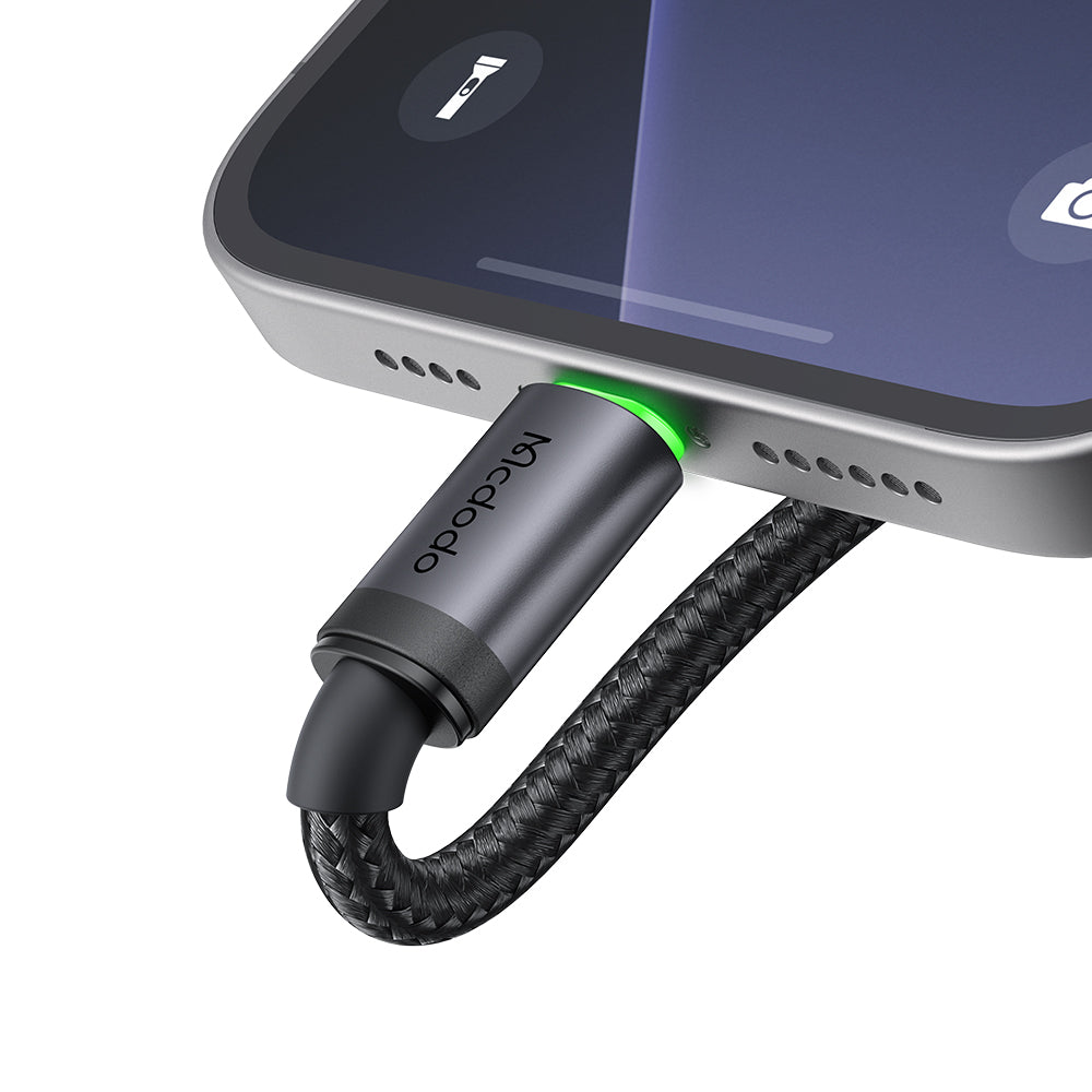 Mcdodo 36W USB-C to Lightning Cable with Charging Light