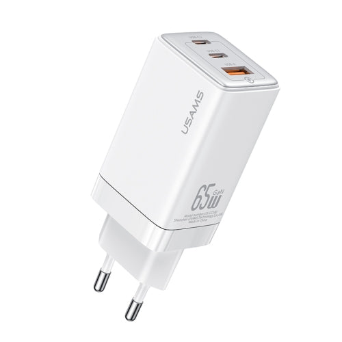 USAMS 65W ACC 3 Ports GaN Fast Charger - Sandru series