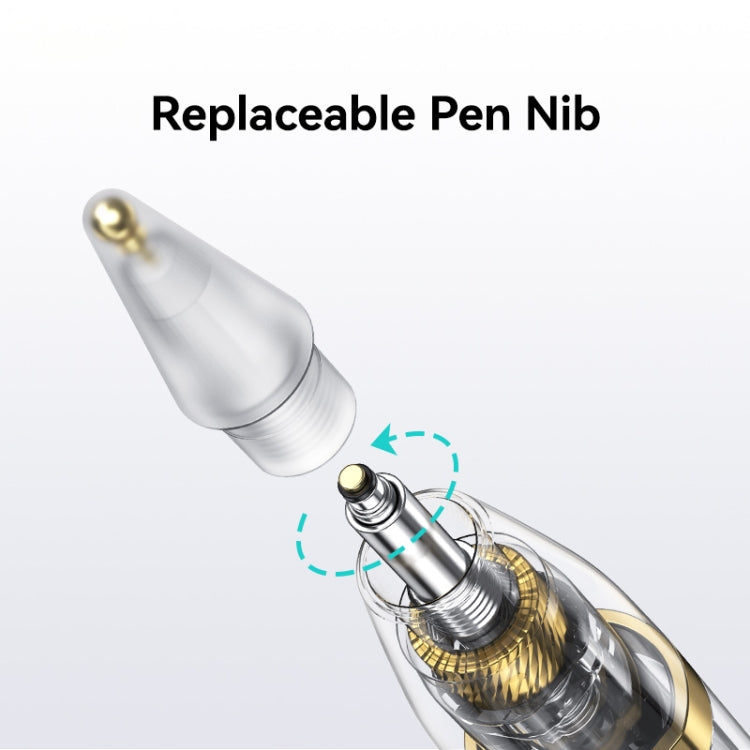 USAMS Transparent Magnetic Charging Tiltsensitive Active Touch Capacitive Stylus Pen For iPad