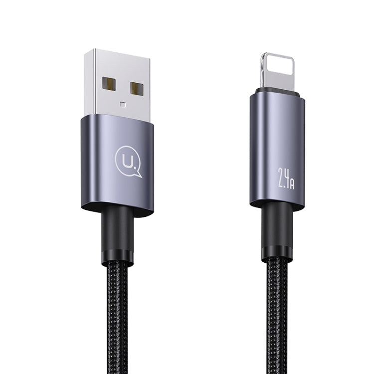 USAMS  Lightning 2.4A Aluminum Alloy Fast Charging & Data CableSufeng Series