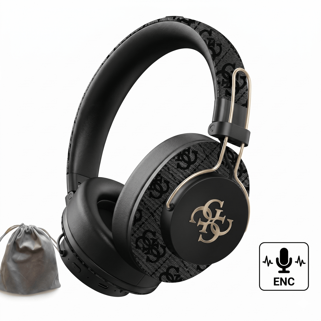 GUESS - ENC WIRELESS  HEADPHONES WITH PU 4G