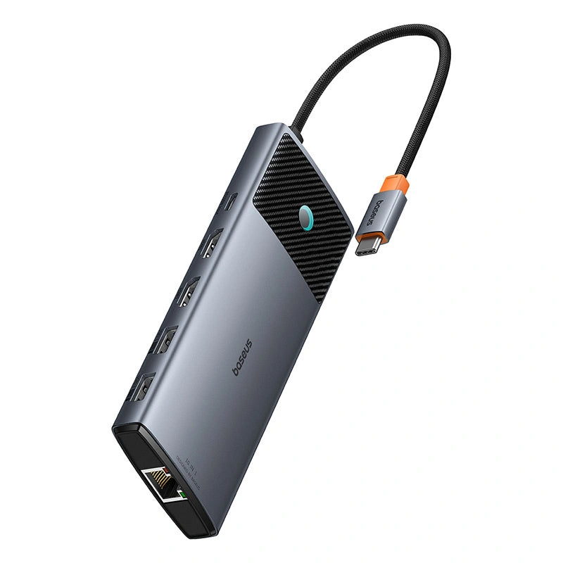 OS-Baseus Metal Gleam Series II 10-in-1 USB HUB