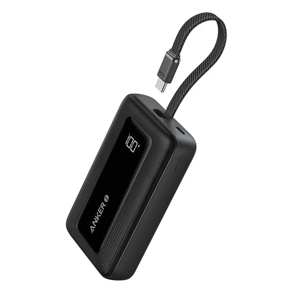 Anker Power Bank (20K, 30W, Built-In USB-C Cable) - PhoneBuzz