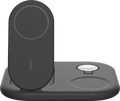 Belkin BoostCharge 3-in-1 Magnetic Charging Stand with Qi2 Fast Wireless Charging 15W - PhoneBuzz