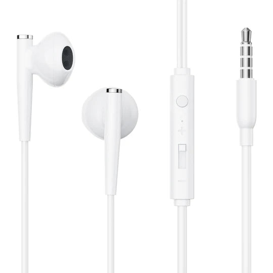 JoyRoom JR-EW04 Wired Series Half In-Ear Wired Earphones - PhoneBuzz