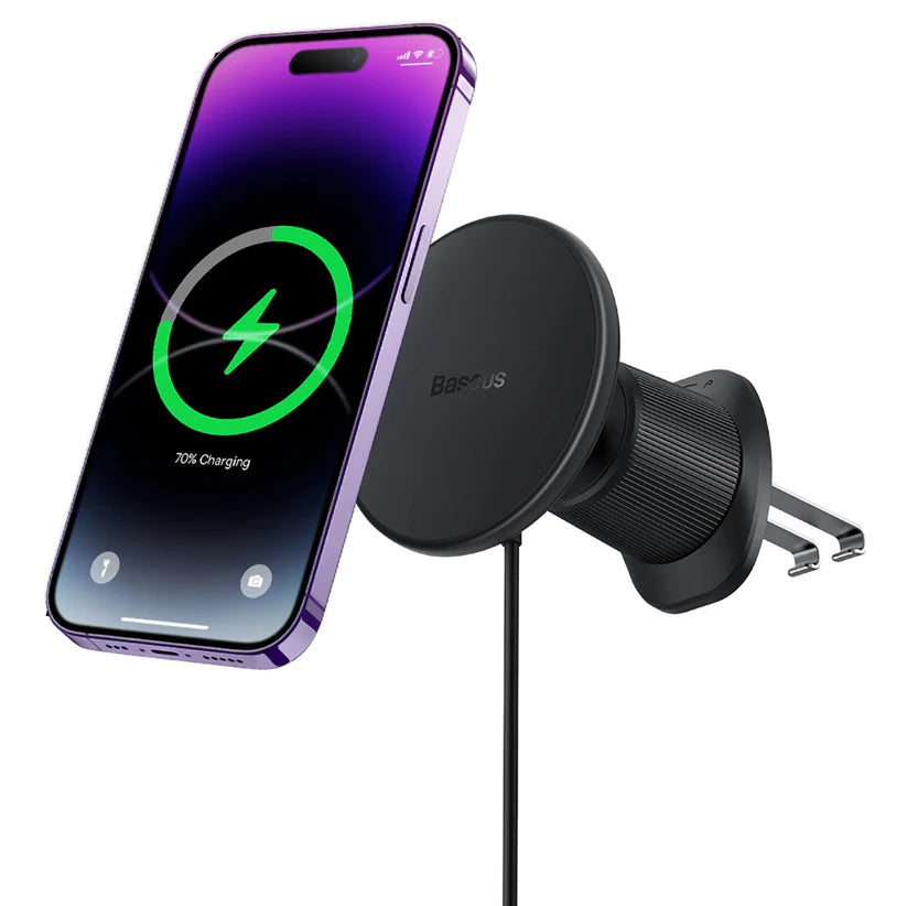 Baseus CW01 Magnetic Wireless Charging Car Mount 40W (Wireless Charging 15W+Tpye-C 25W) Claw Editon