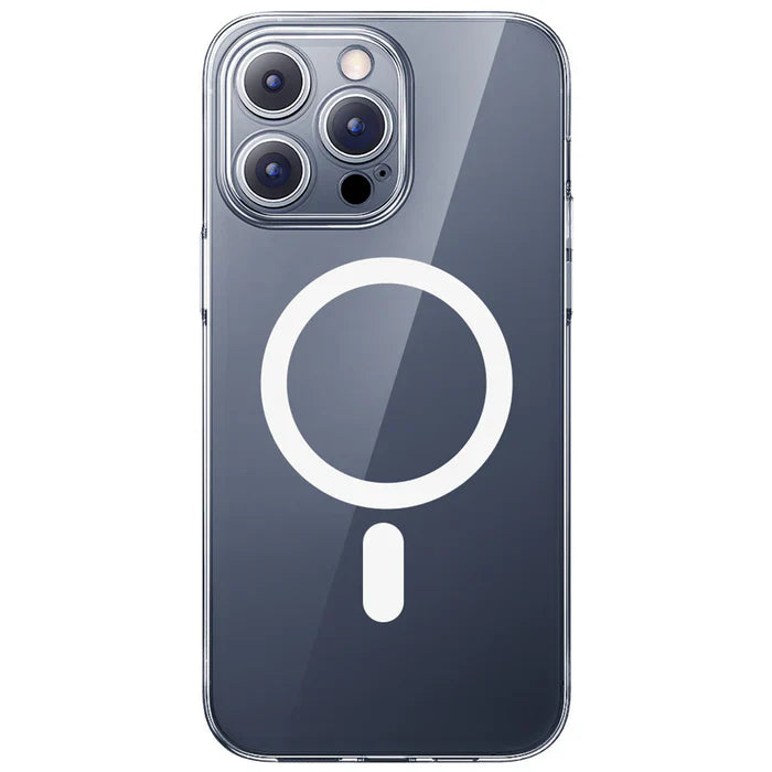 OS-Baseus Crystal Series Magnetic Phone Case for iPhone Series