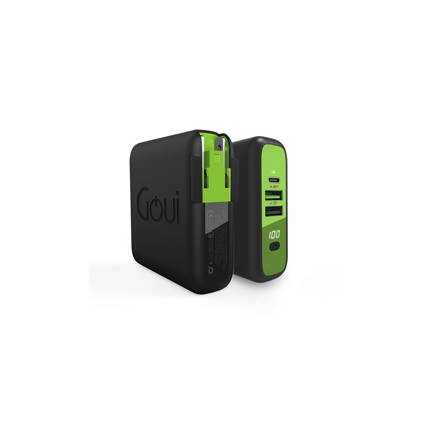 Goui MBALA Qi Wall charger, + Power Bank